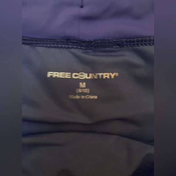 FREE COUNTRY Purple and Grey Women’s Swim Shorts Trunks NWOT - Picture 16 of 16